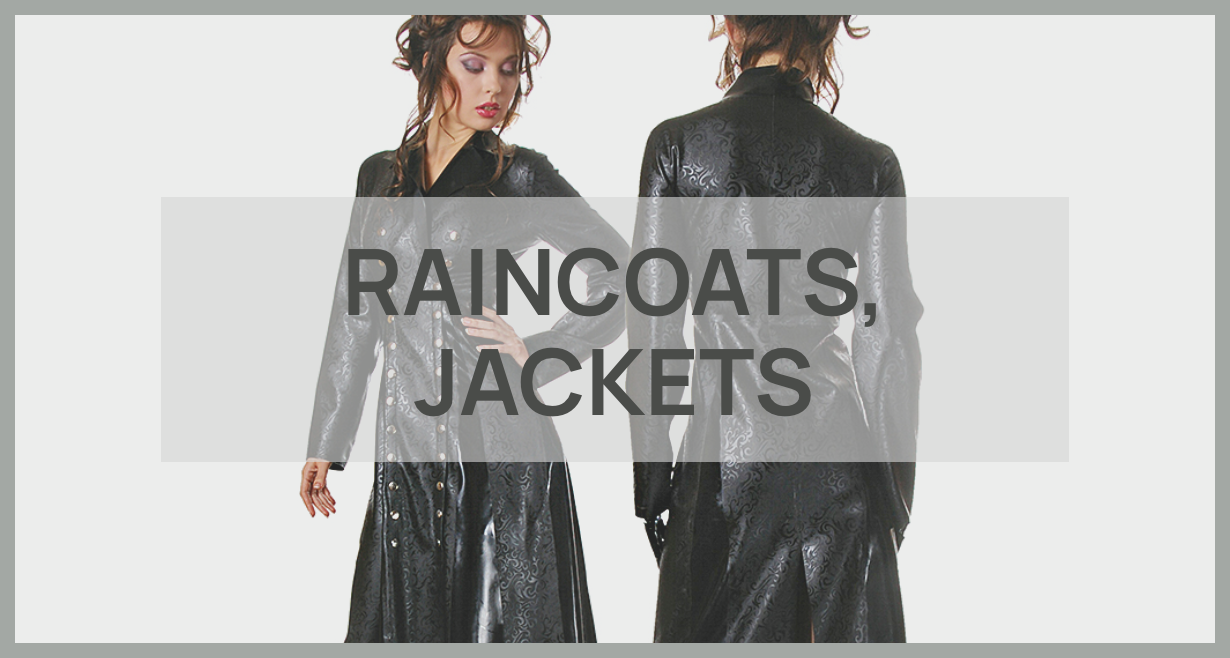 Raincoats, jackets