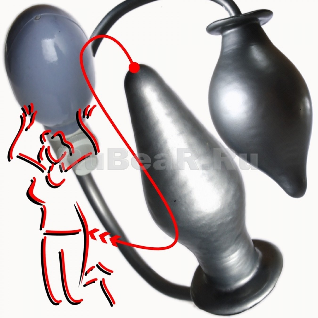 IL4105 Inflatable anal plug