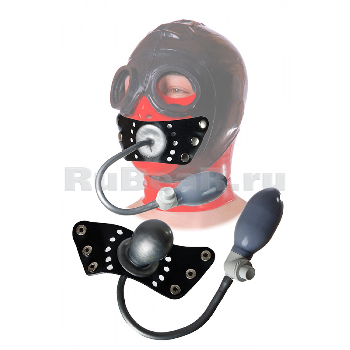 QL3105 Inflatable gag with trapezoid fastening