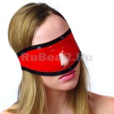 QL9004 Blinders on a belt with a hole for the nose, edged