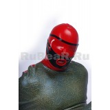 QA0204 Bondage Bag (sauna sack) with glued mask and back zipper