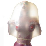 CA0021 Latex Catsuit BOOBS Mod.2 with implants unisex