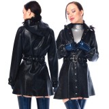 EA0518 Unisex hooded trench coat