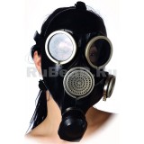 AS9006 Gas Mask with round lenses