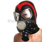 AS9105 Gas Mask with attached hood