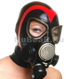 AS9105 Gas Mask with attached hood