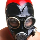 AS9106 Gas Mask with attached hood