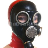 AS9406 Gas Mask with attached hood