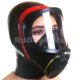AS9411 Gas Mask with attached hood