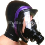 AS9425 Gas Mask with attached hood