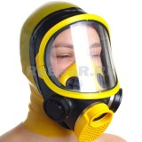 AS9511 Gas Mask with attached hood
