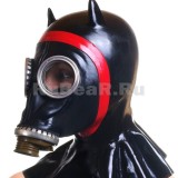 AS9802 Gas Mask with Hood Hangman style