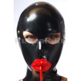 ML0477 Anatomical Latex Mask with Blindfolds