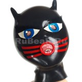 ML0544 Latex Inflatable Mask Monster Cat