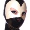 Horn mask, Black with White face (001309) +7.00€