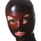 Galaxy mask, Black with Red pearl shade and stars (001330)