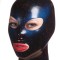 Galaxy mask, Black with Blue pearl shade and with blue-red pearl stars (001329330)