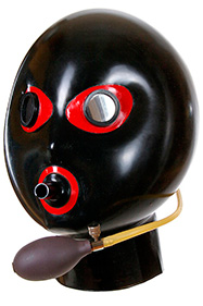 Oval edged mirror eyes, Breathing tube with contrast edge