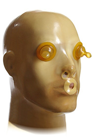 Nipples type eyes, 20 mm hole on the mouth