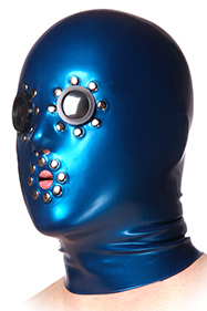 Roung mirror eyes with rivets, 20 mm hole with rivets on mouth