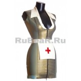 DA910101 Women's Latex Nurse's Gown