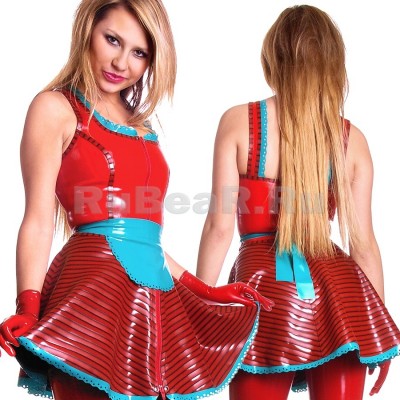 DA920206 Women's Latex Maid Costume