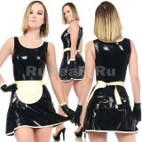 DA920216 Women's Latex Maid Costume