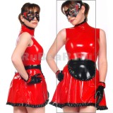 DA920218 Women's Latex Maid Costume