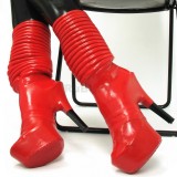 ZG2033 Latex Gaiters-Boots Space