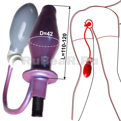 IL4108 Inflatable enema plug