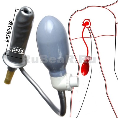 IL4109 Inflatable enema plug