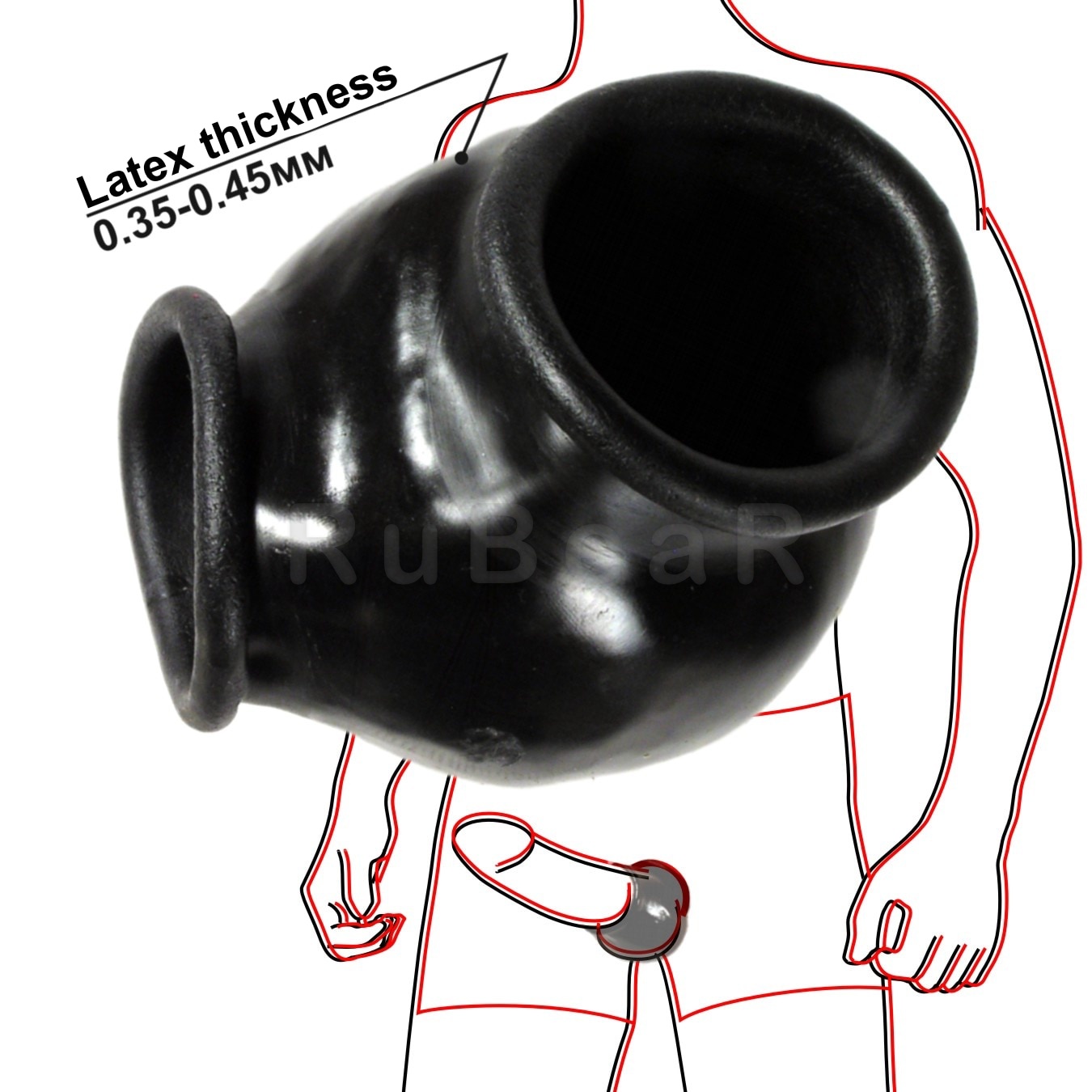 NL0110 Scrotum sheath