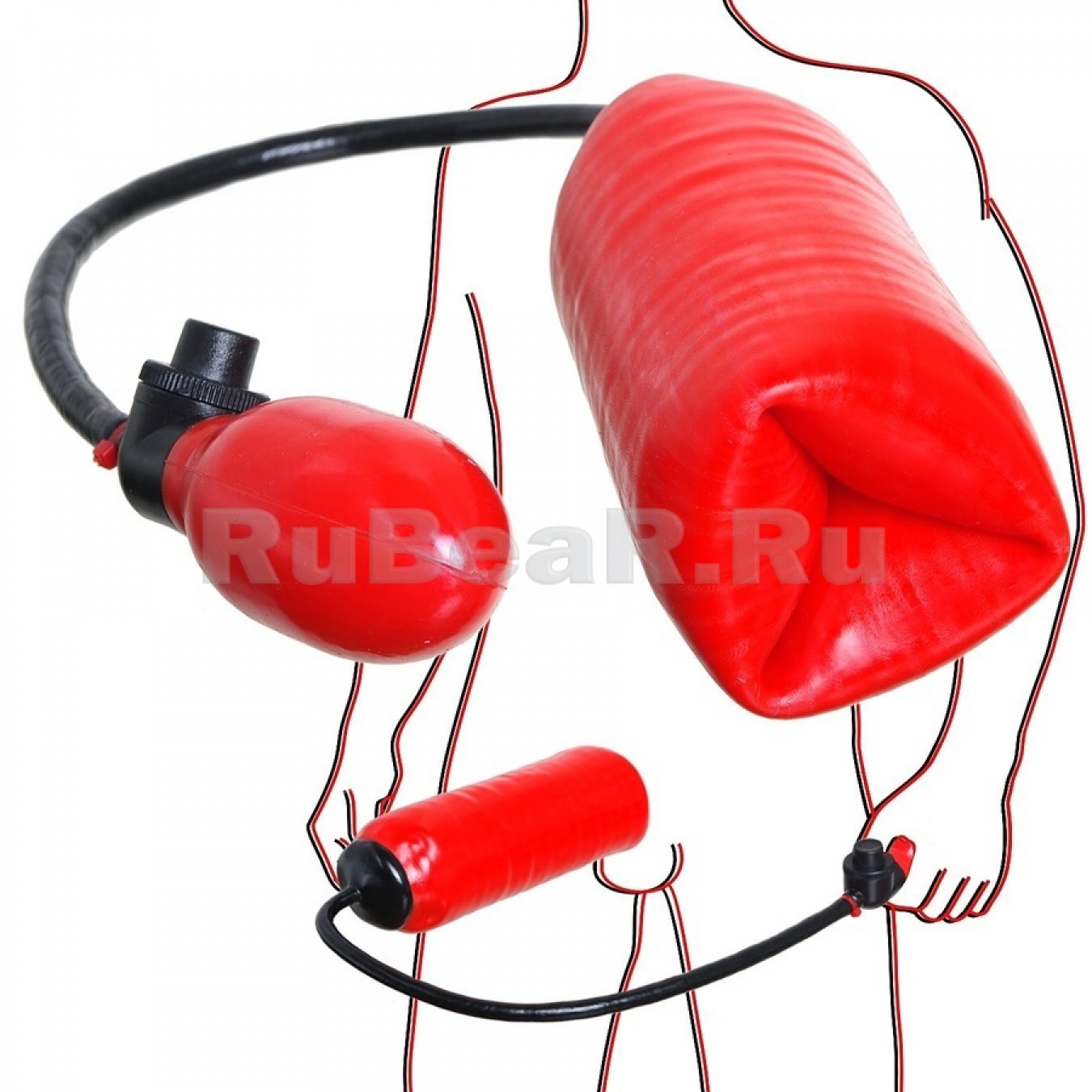 NL2275 Male Masturbator Pump