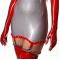 Bottom of the dress is edged with corrugated, with garters for stockings (the color of the corrugation is discussed separately) +27.00€