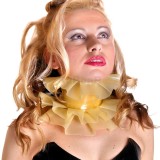 XA0180 Neck corsage-jabot without wires