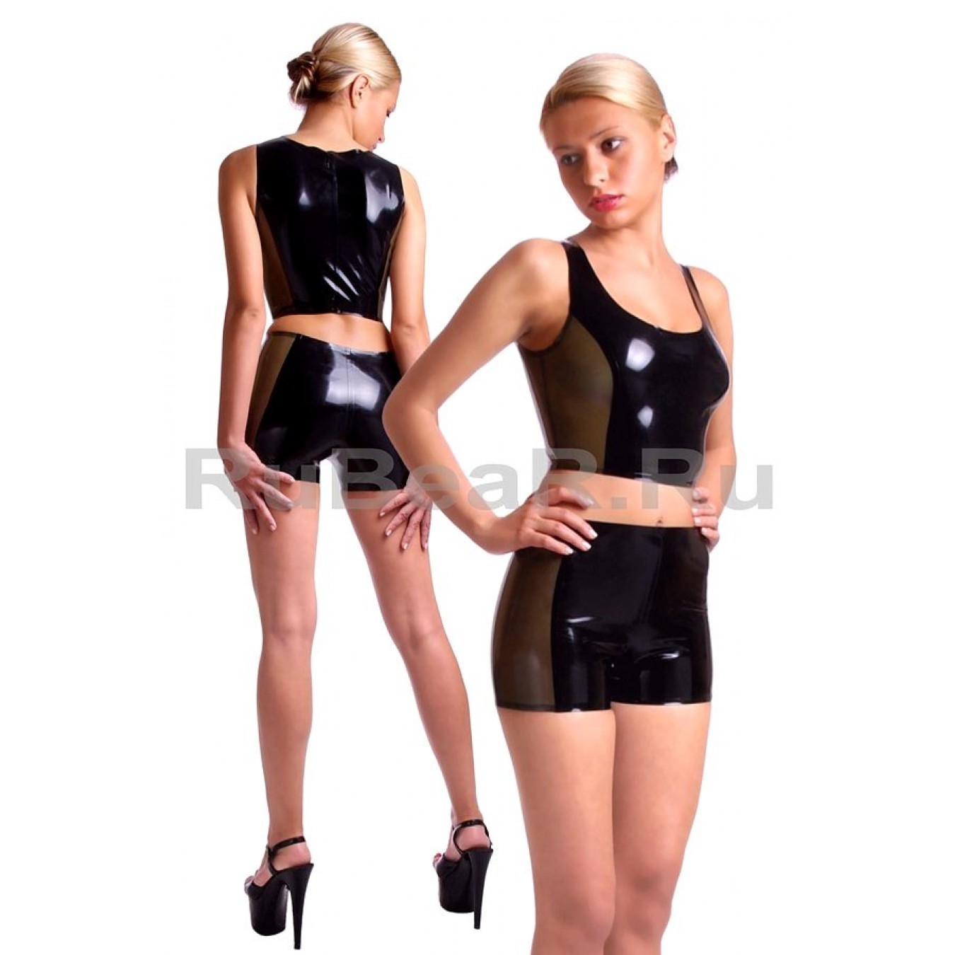 PA9895 Latex Shorts