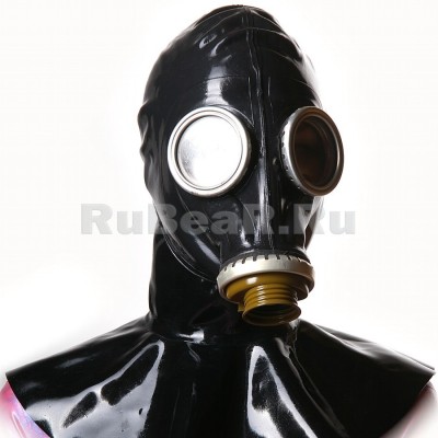 AS9212 Gas Mask with Hood Hangman style