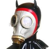 AS9801 Gas Mask with Hood Hangman style