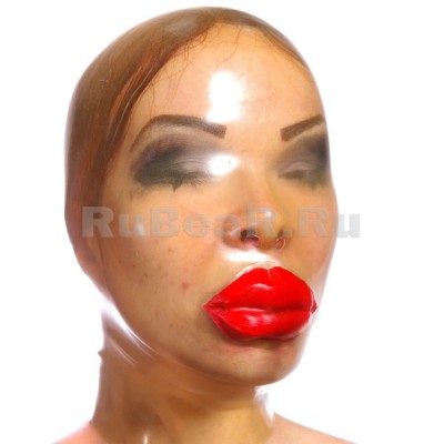ML0082 Latex Mask with gag