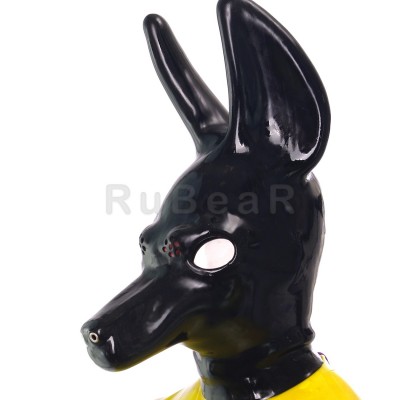 ML0320 Latex Anubis Mask