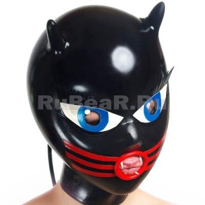 ML0544 Latex Inflatable Mask Monster Cat