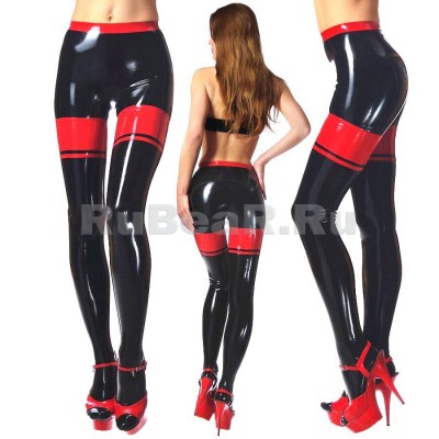 ZL0052 Molded stockings with trim along the upper edge