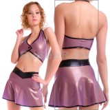 TA085000 Women's Latex Top with Open Back