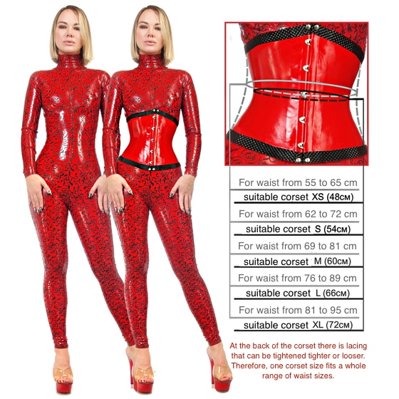 About the sizes of corsets